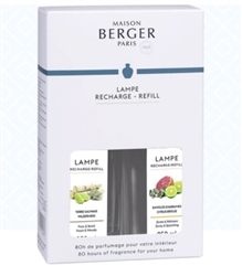 Lampe Berger 2 Lamp Refill Duopack Wilderness & Citrus Breeze 23972