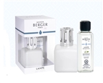 Lampe Berger Ice Cube White Gift Set with Delicate White Musk 314564