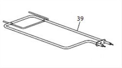 Delonghi Bottom Element 5518122500