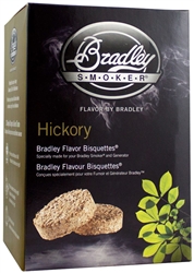 Bradley Smoker Flavor Hickory Bisquettes BTHC24