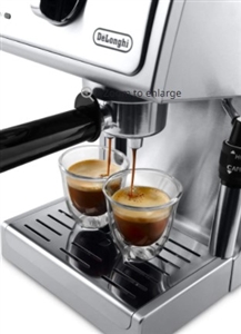 Delonghi Pump Espresso Maker Stainless Steel ECP3630