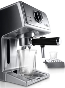 Delonghi Pump Espresso Maker Stainless Steel ECP3630