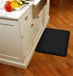 Wellnessmats Motif - Bella 3x2 BLack MB32WMR