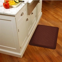 Wellnessmats Motif -Trellis 3x2 Burgandy MT32WMR-BUR