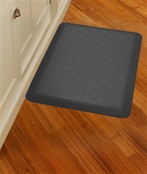 Wellnessmats Motif -Trellis 3x2 Gray MT32WMR-GRY