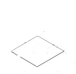 Litton Tray 12 5/8 X 13  R0156904